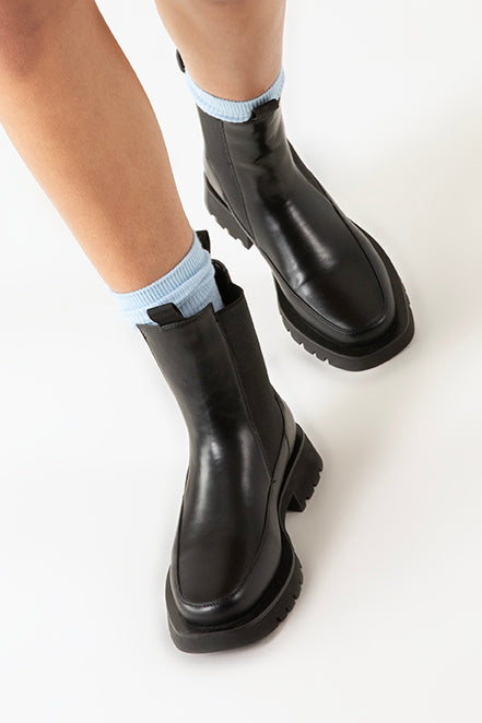 ESTER Women's Vegan Chelsea Boots | Color: Brown - variant::brown