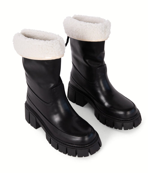 Zuko Women's Vegan Boots | Color: Black - variant::black