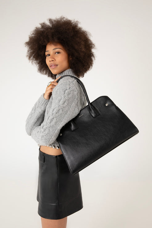 DILA Vegan Tote Bag – Forum | Color: Navy - variant::navy