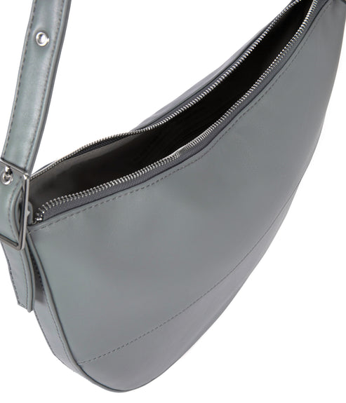 ESTHER Vegan Hobo Bag - Forum | Color: Dolphin - variant::dolphin