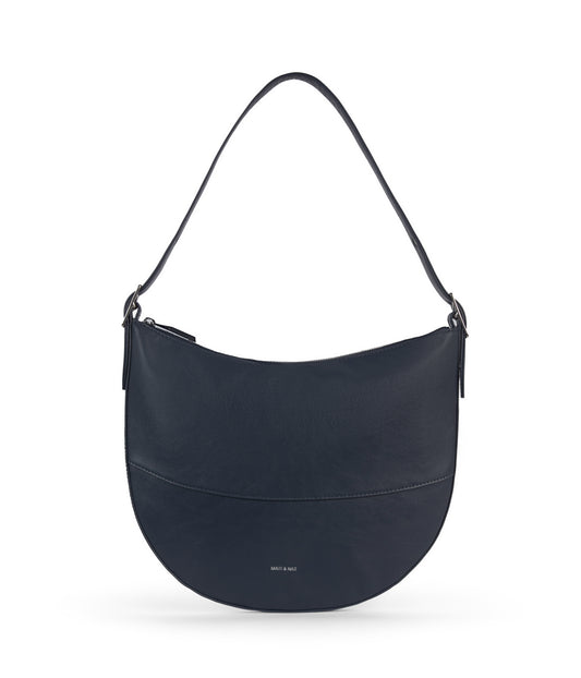ESTHER Vegan Hobo Bag - Forum | Color: Navy - variant::navy