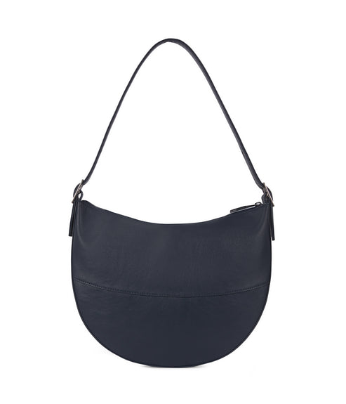 ESTHER Vegan Hobo Bag - Forum | Color: Navy - variant::navy