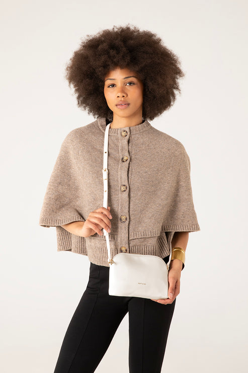 KRISTY Slim Vegan Crossbody Bag - Forum | Color: Cloud - variant::cloud