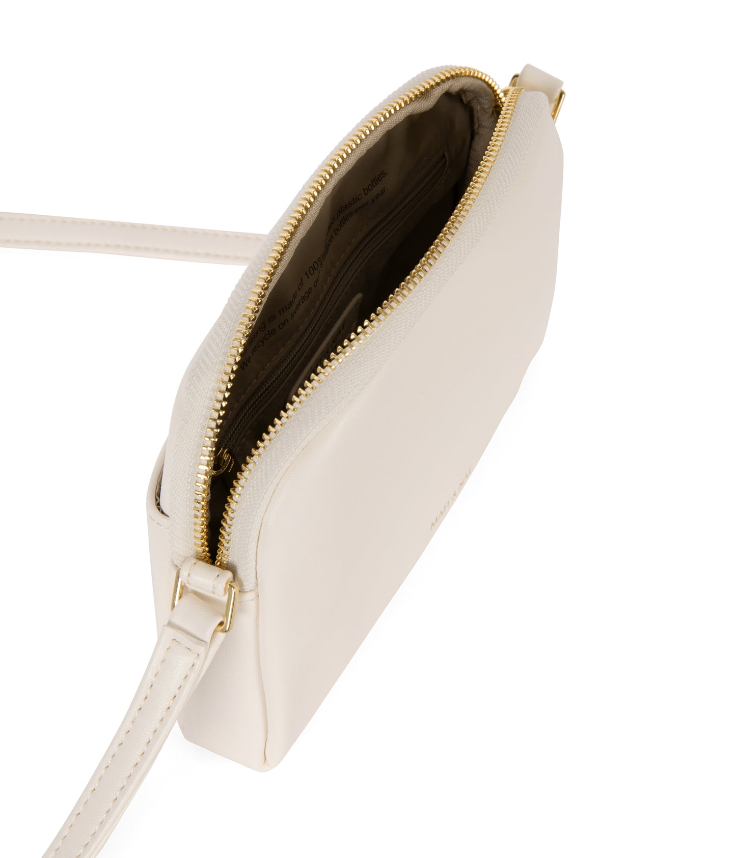 KRISTY Slim Vegan Crossbody Bag - Forum | Color: Cloud - variant::cloud