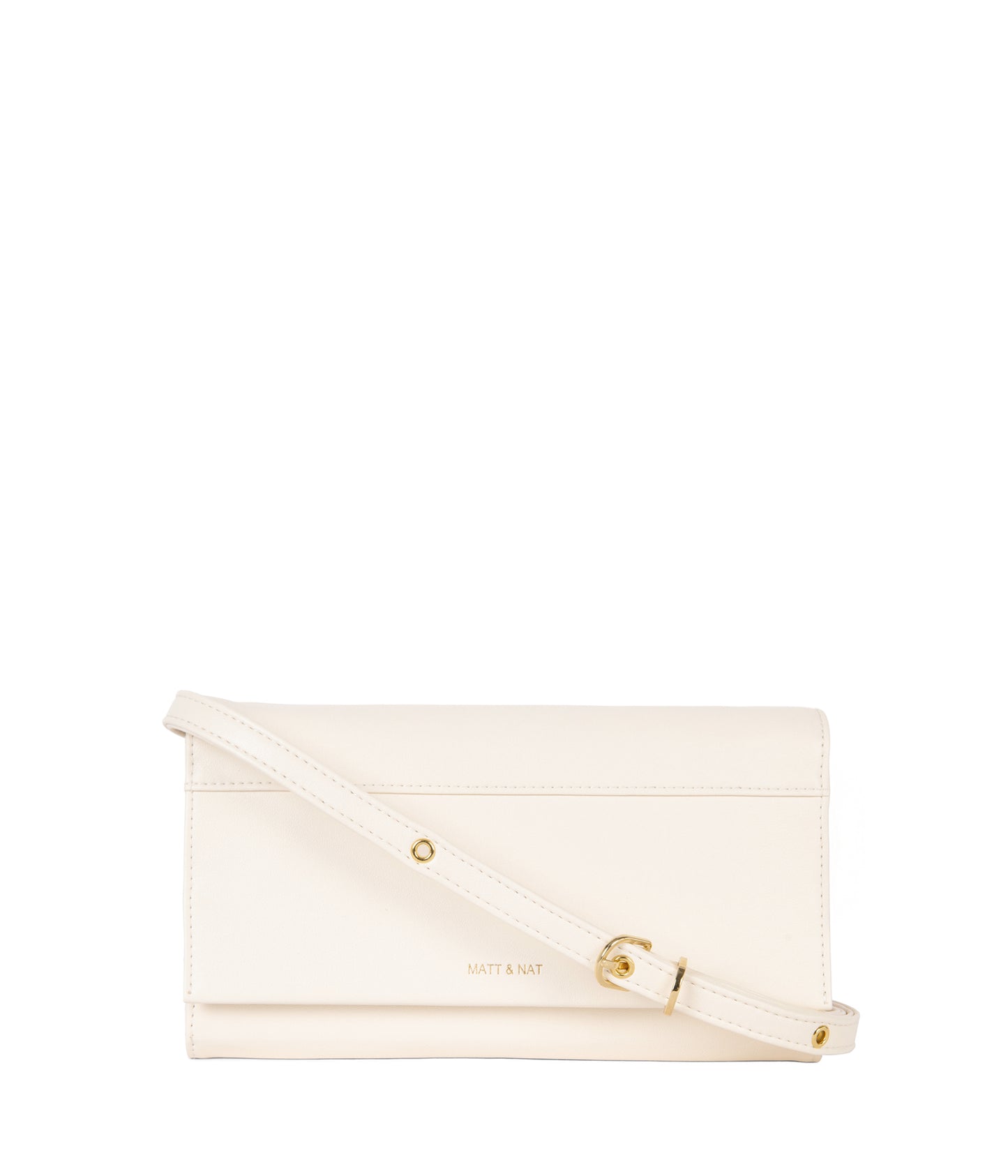 LETTE Vegan Wallet Crossbody Bag - Forum | Color: Cloud - variant::cloud