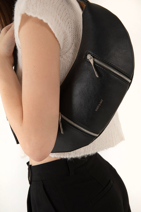 NENEI Vegan Shoulder Bag – Forum | Color: Black - variant::black