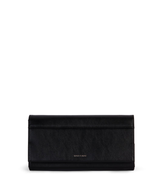 LETTE Vegan Wallet Crossbody Bag - Forum | Color: Black - variant::black
