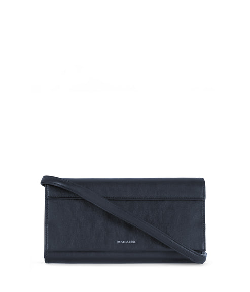 LETTE Vegan Wallet Crossbody Bag - Forum | Color: Navy - variant::navy