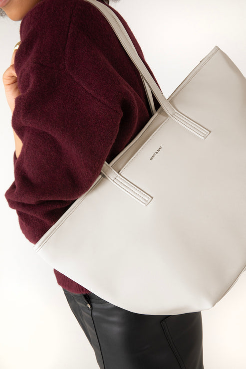 MARISA Vegan Tote Bag – Forum | Color: Black - variant::black