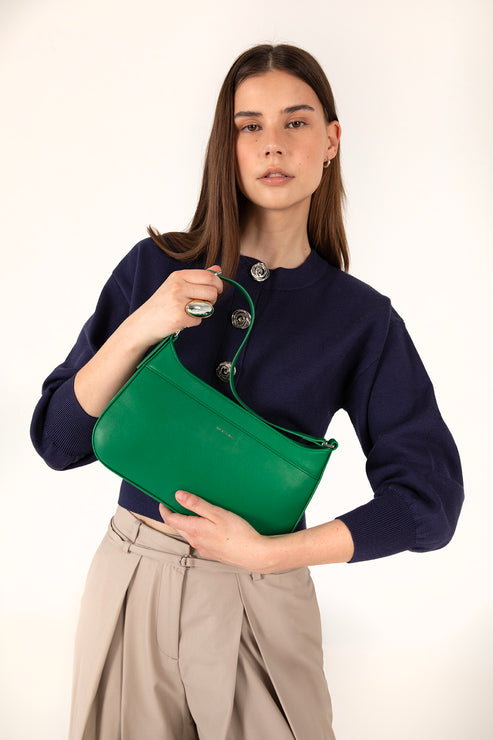REVE Vegan Shoulder Bag - Forum | Color: Cloud - variant::cloud