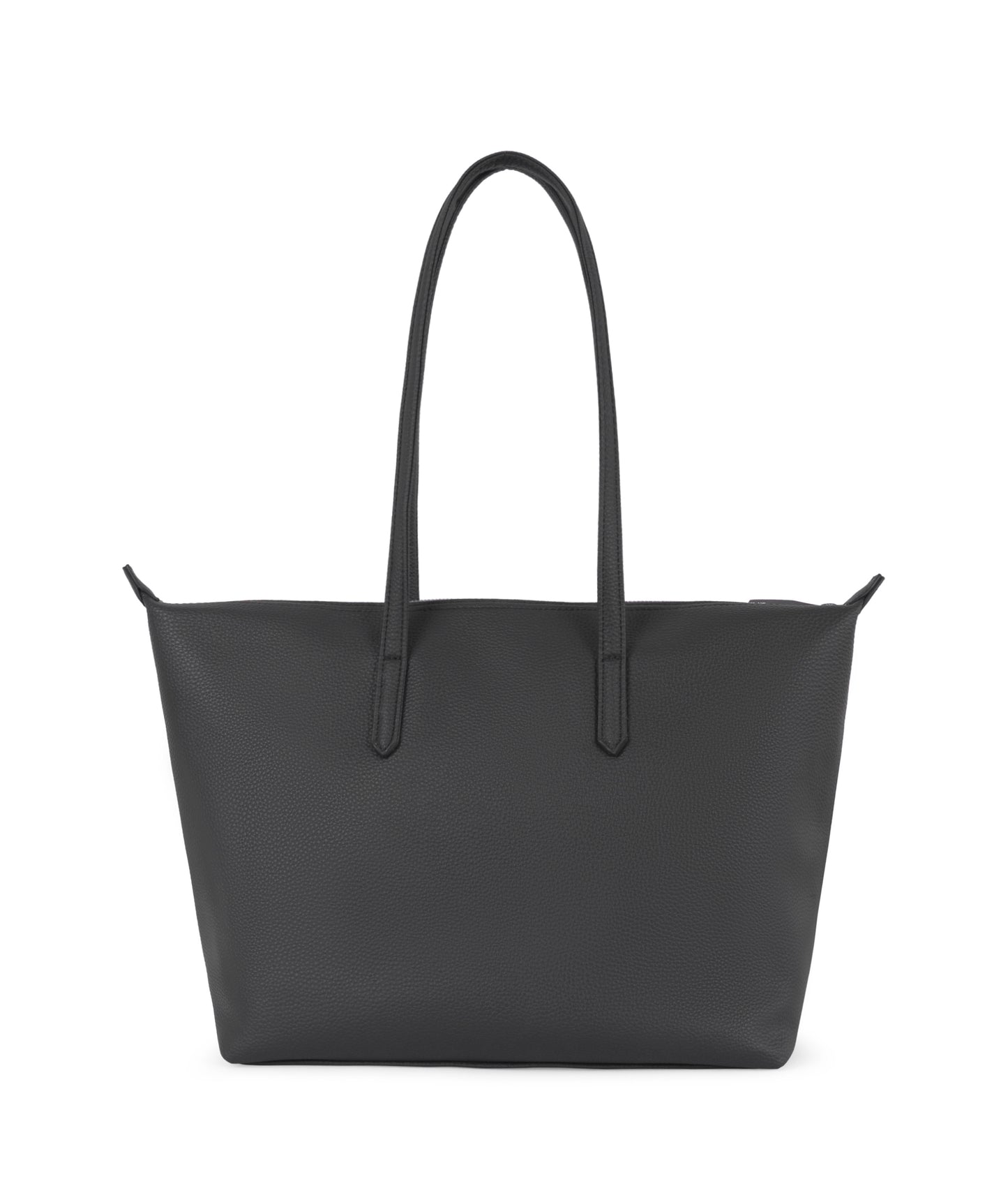 ABBI Vegan Tote Bag - Grain | Color: Coal - variant::coal