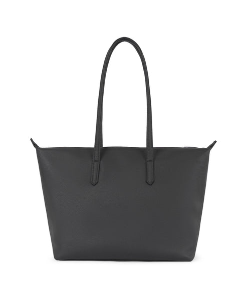 ABBI Vegan Tote Bag - Grain | Color: Coal - variant::coal