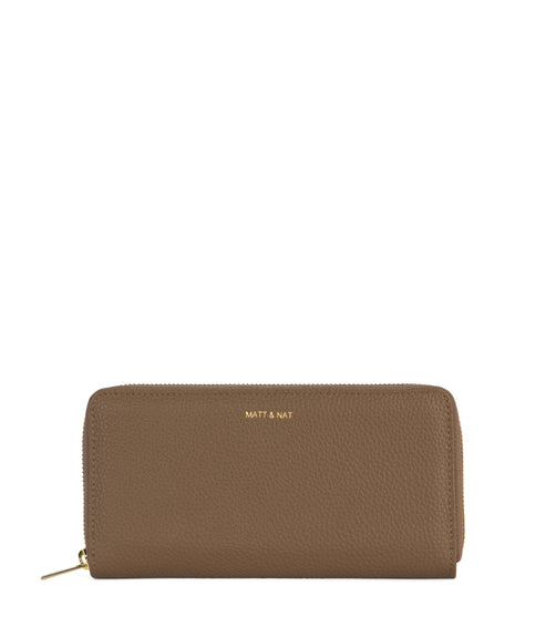 CENTRAL Vegan Wallet - Grain | Color: Toffee - variant::toffee