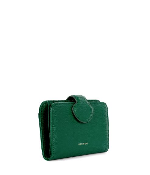 FLOATSM Small Vegan Wallet - Grain | Color: Avocado - variant::avocado