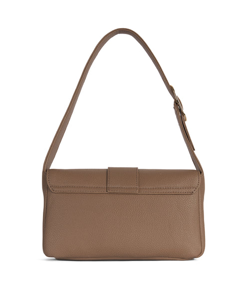 ISABELLE Vegan Shoulder Bag – Grain | Color: Toffee - variant::toffee