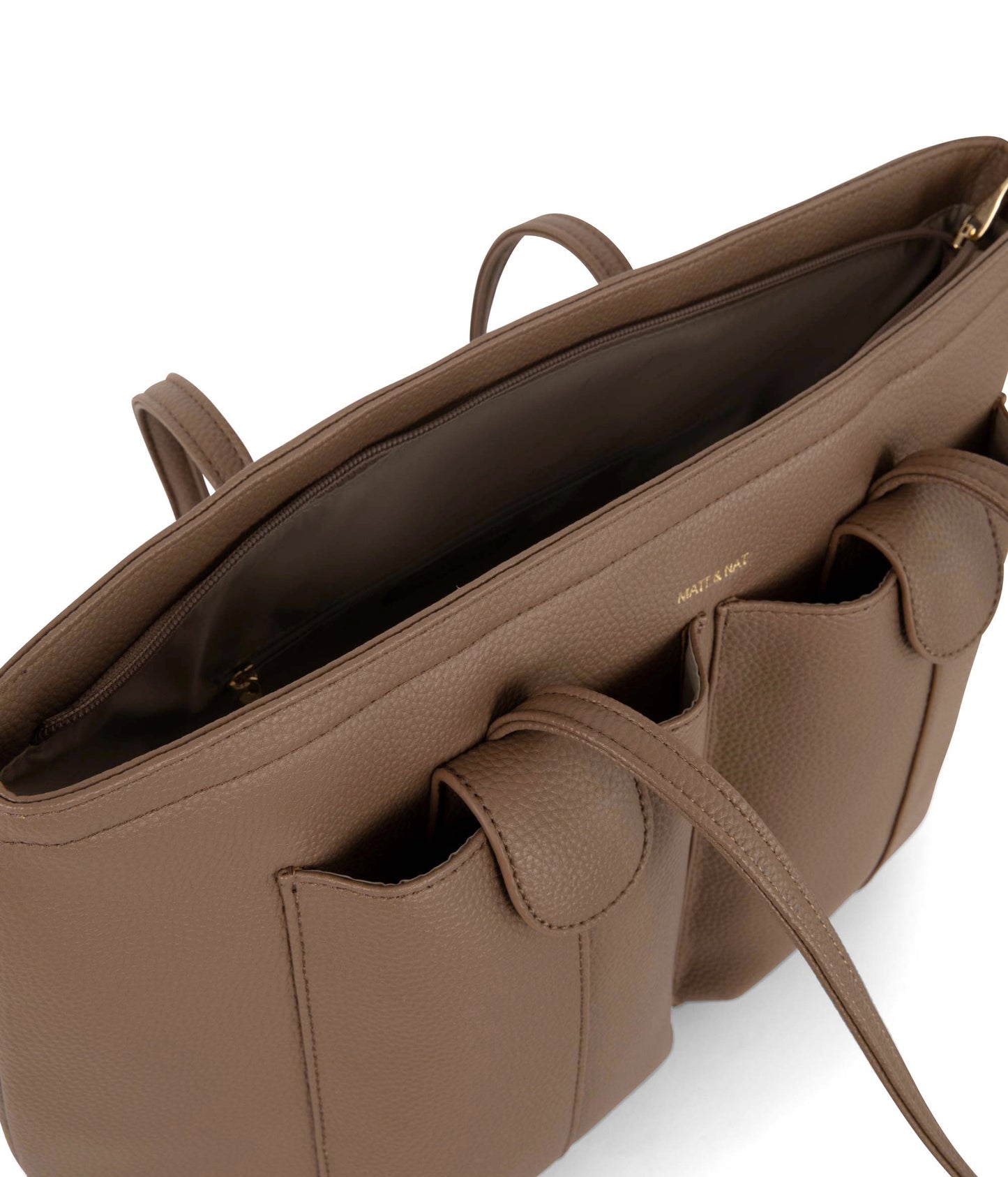 JOS Vegan Tote Bag - Grain | Color: Toffee - variant::toffee