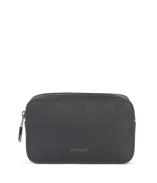 LARRA Vegan Belt Bag – Grain | Color: Coal - variant::coal