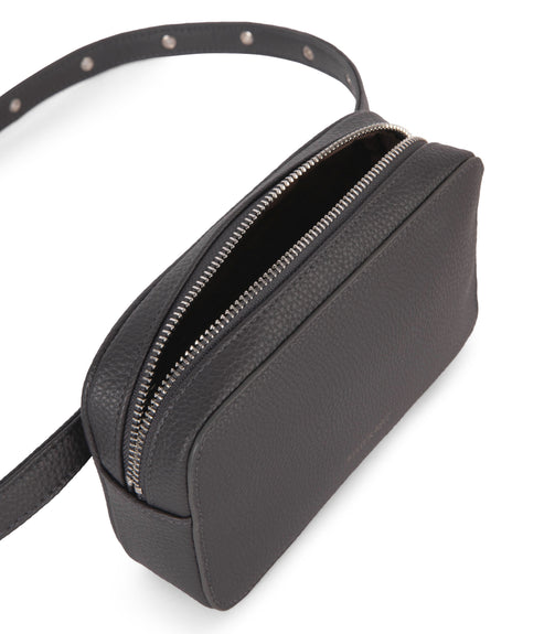 LARRA Vegan Belt Bag – Grain | Color: Coal - variant::coal
