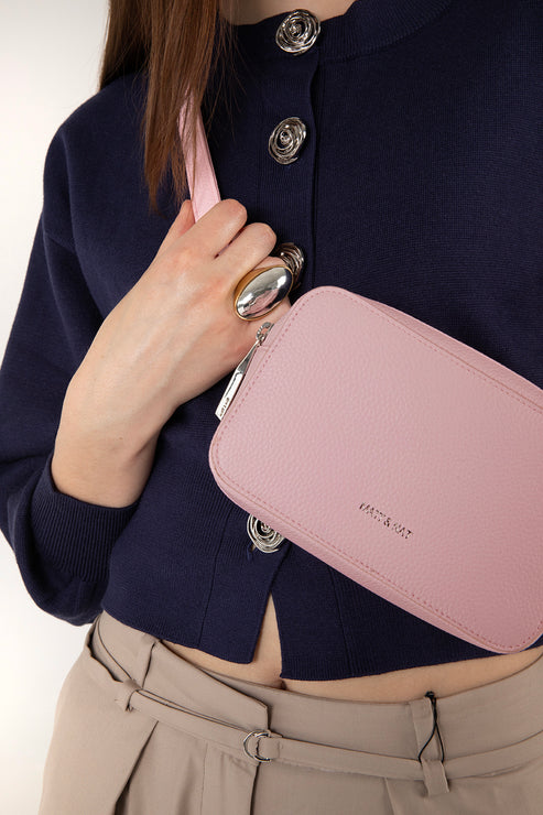 LARRA Vegan Belt Bag – Grain | Color: Quartz - variant::quartz