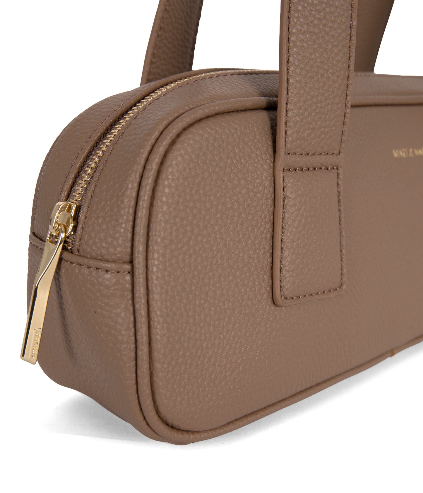 LEMUR Vegan Satchel – Grain | Color: Toffee - variant::toffee