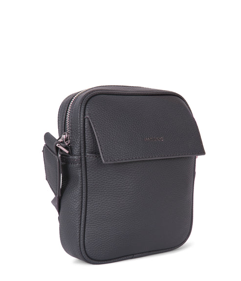 MAREO Vegan Crossbody Bag – Grain | Color: Coal - variant::coal