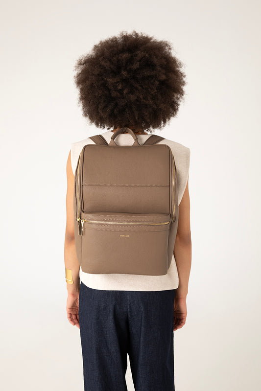 REMI Vegan Backpack – Grain | Color: Toffee - variant::toffee