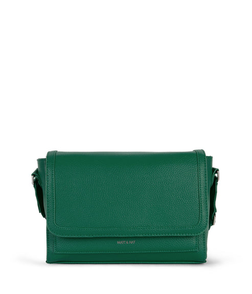 SUNNY Vegan Shoulder Bag – Grain | Color: Avocado - variant::avocado