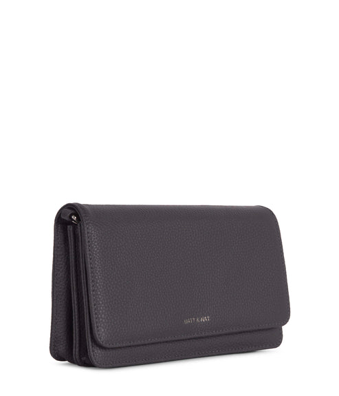 BEE Vegan Crossbody Bag - Grain | Color: Coal - variant::coal