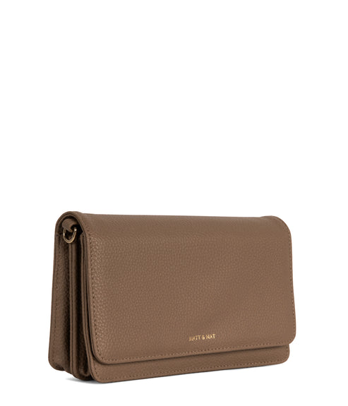 BEE Vegan Crossbody Bag - Grain | Color: Toffee- variant::toffee