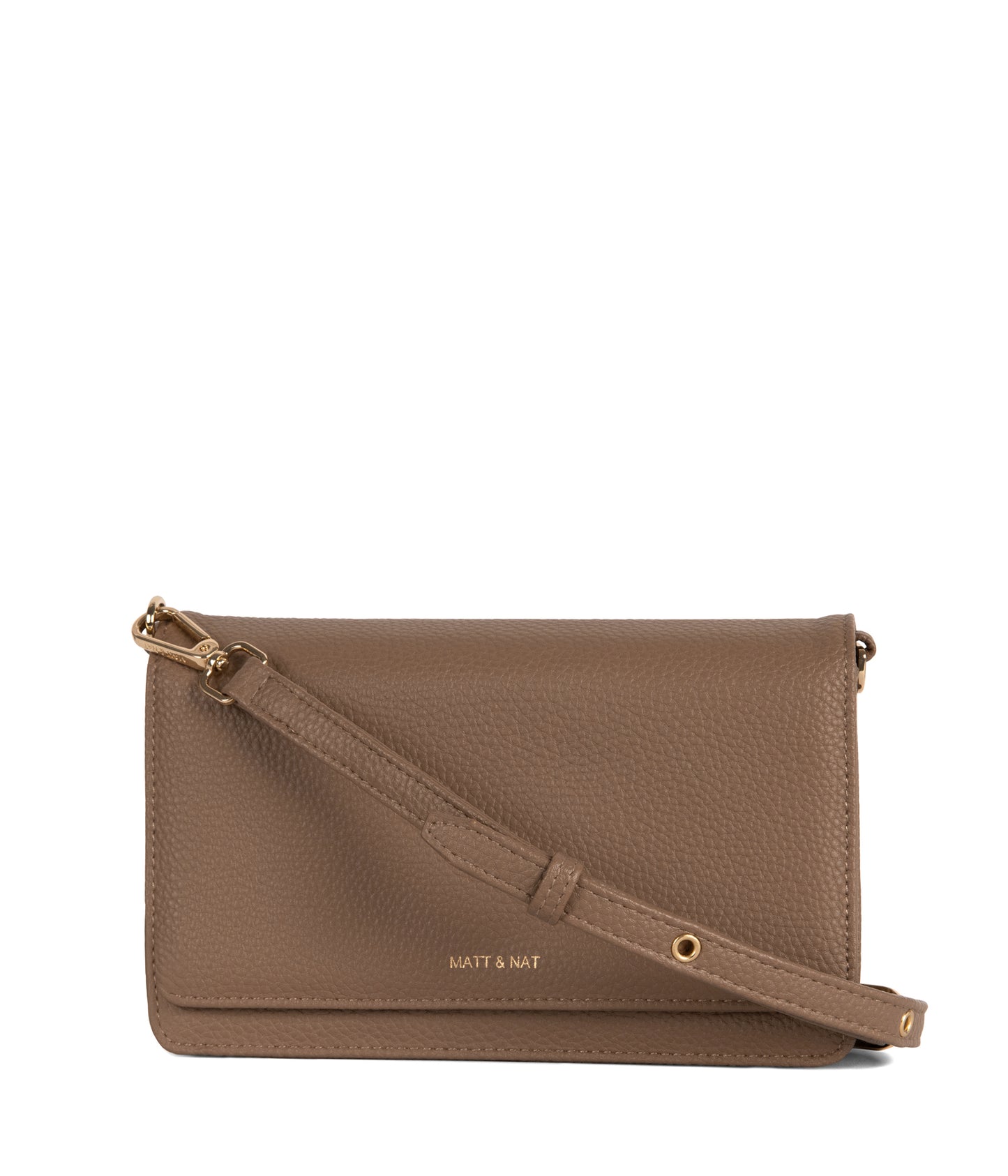 BEE Vegan Crossbody Bag - Grain | Color: Toffee- variant::toffee