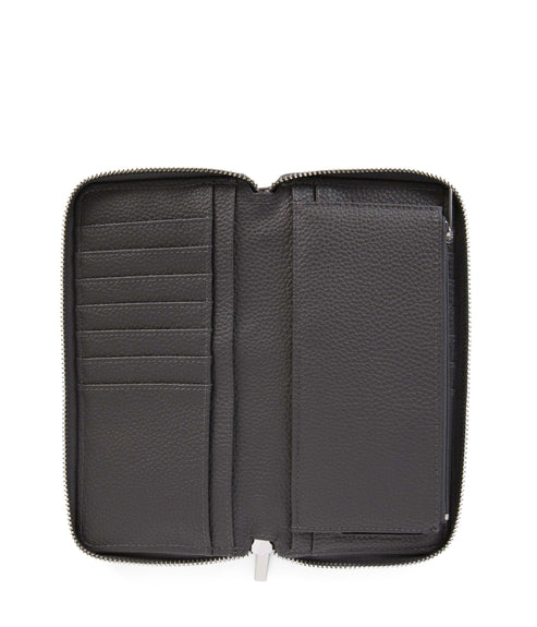 CENTRAL Vegan Wallet - Grain | Color: Coal - variant::coal