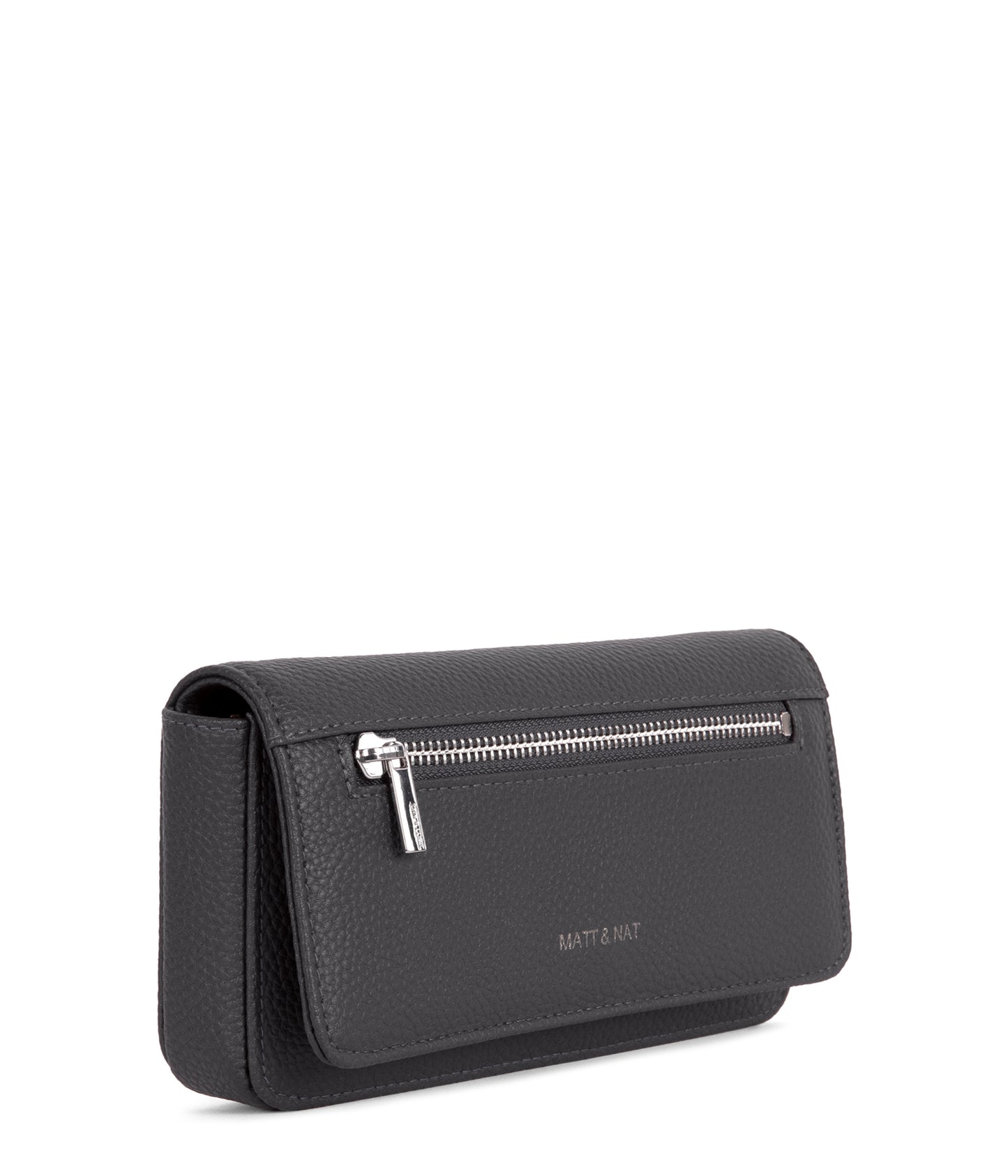 ERIN Vegan Crossbody Bag - Grain | Color: Coal - variant::coal
