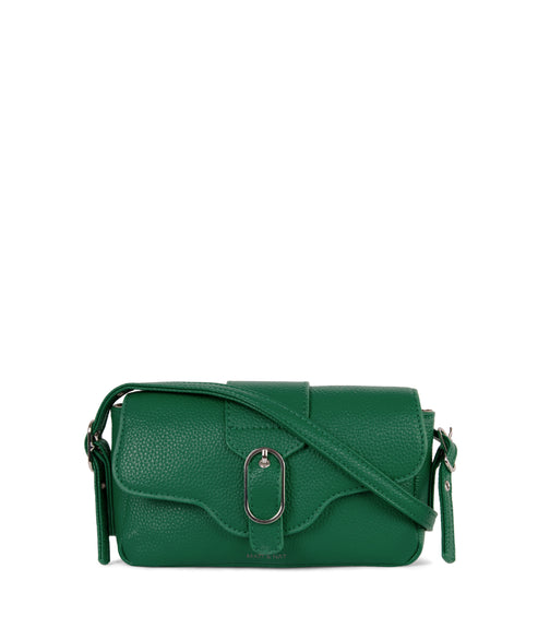ISABELLE SM Vegan Crossbody Bag – Grain | Color: Avocado - variant::avocado