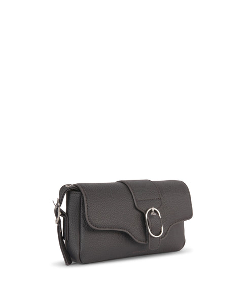 ISABELLE SM Vegan Crossbody Bag – Grain | Color: Coal - variant::coal