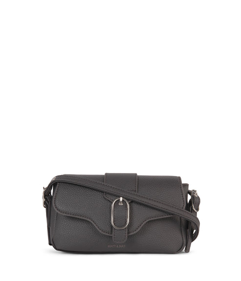 ISABELLE SM Vegan Crossbody Bag – Grain | Color: Coal - variant::coal