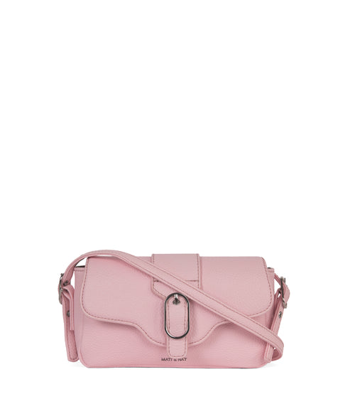 ISABELLE SM Vegan Crossbody Bag – Grain | Color: Quartz - variant::quartz