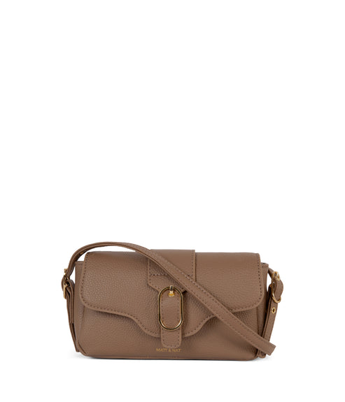 ISABELLE SM Vegan Crossbody Bag – Grain | Color: Toffee - variant::toffee