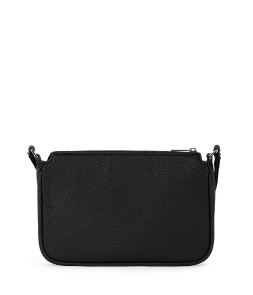 IVY Vegan Crossbody Bag - Grain | Color: Black - variant::black