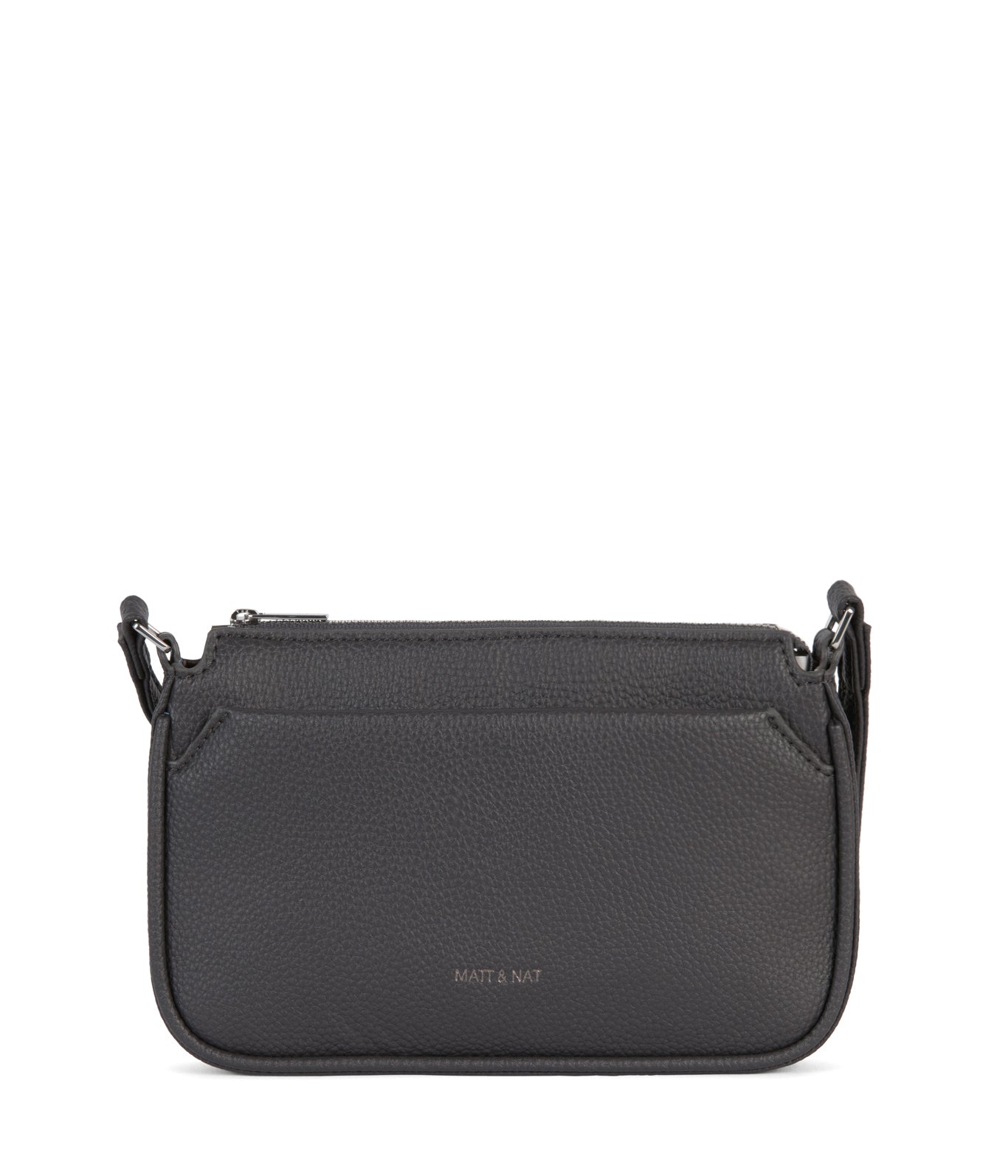 IVY Vegan Crossbody Bag - Grain | Color: Coal - variant::coal