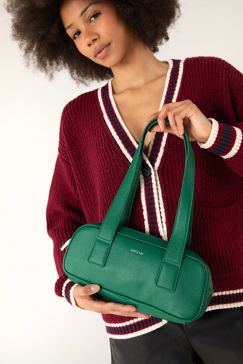 LEMUR Vegan Satchel – Grain | Color: Quartz - variant::quartz