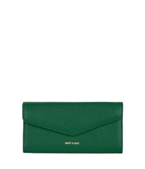 Raye Vegan Wallet - Grain | Color: Avocado - variant::avocado