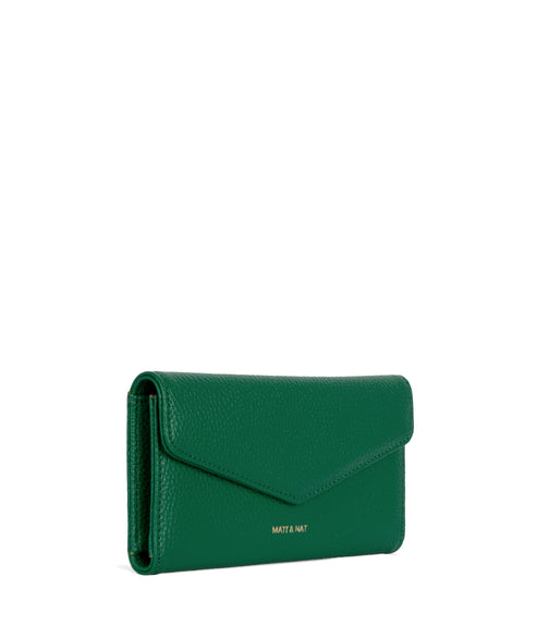 Raye Vegan Wallet - Grain | Color: Avocado - variant::avocado