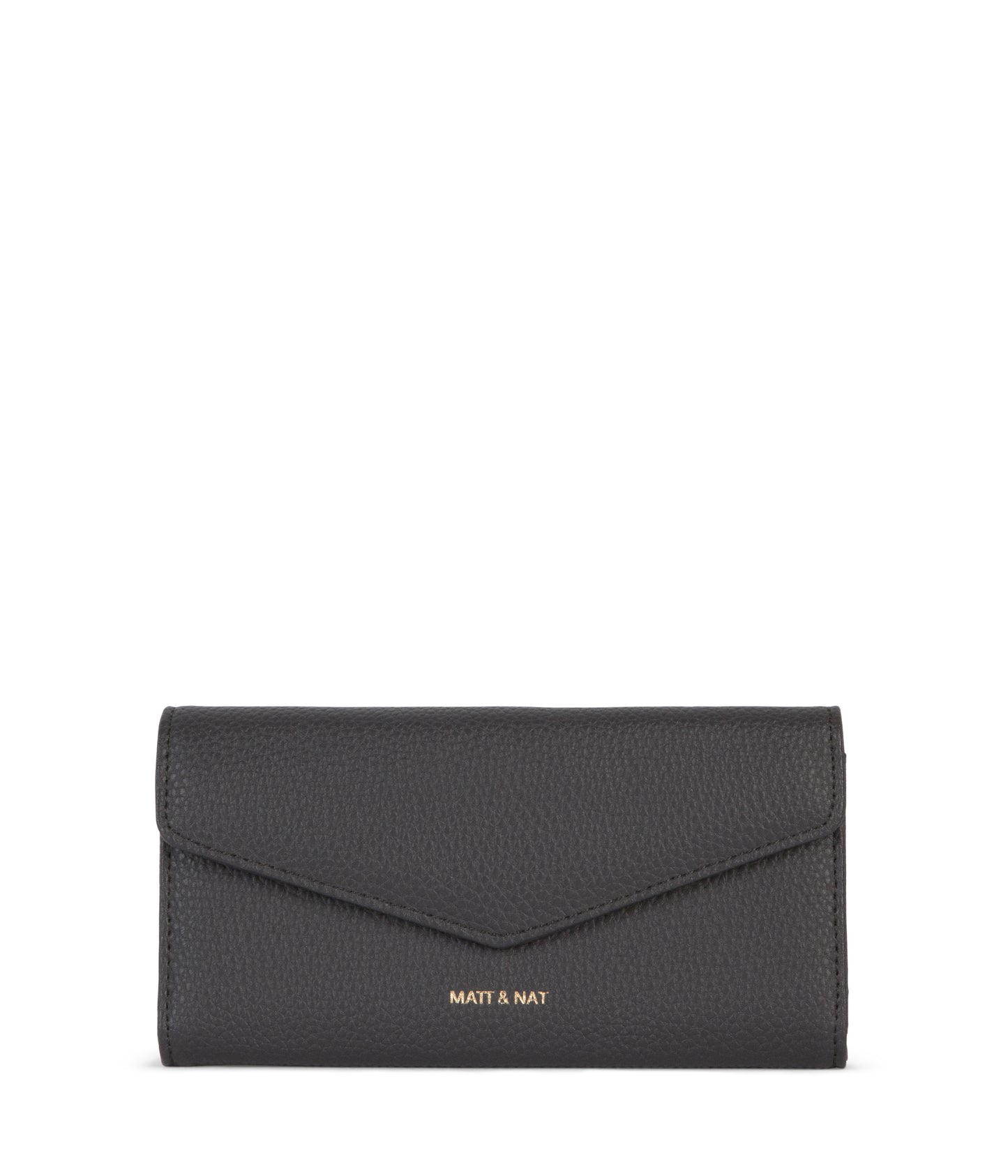 Raye Vegan Wallet - Grain | Color: Coal - variant::coal
