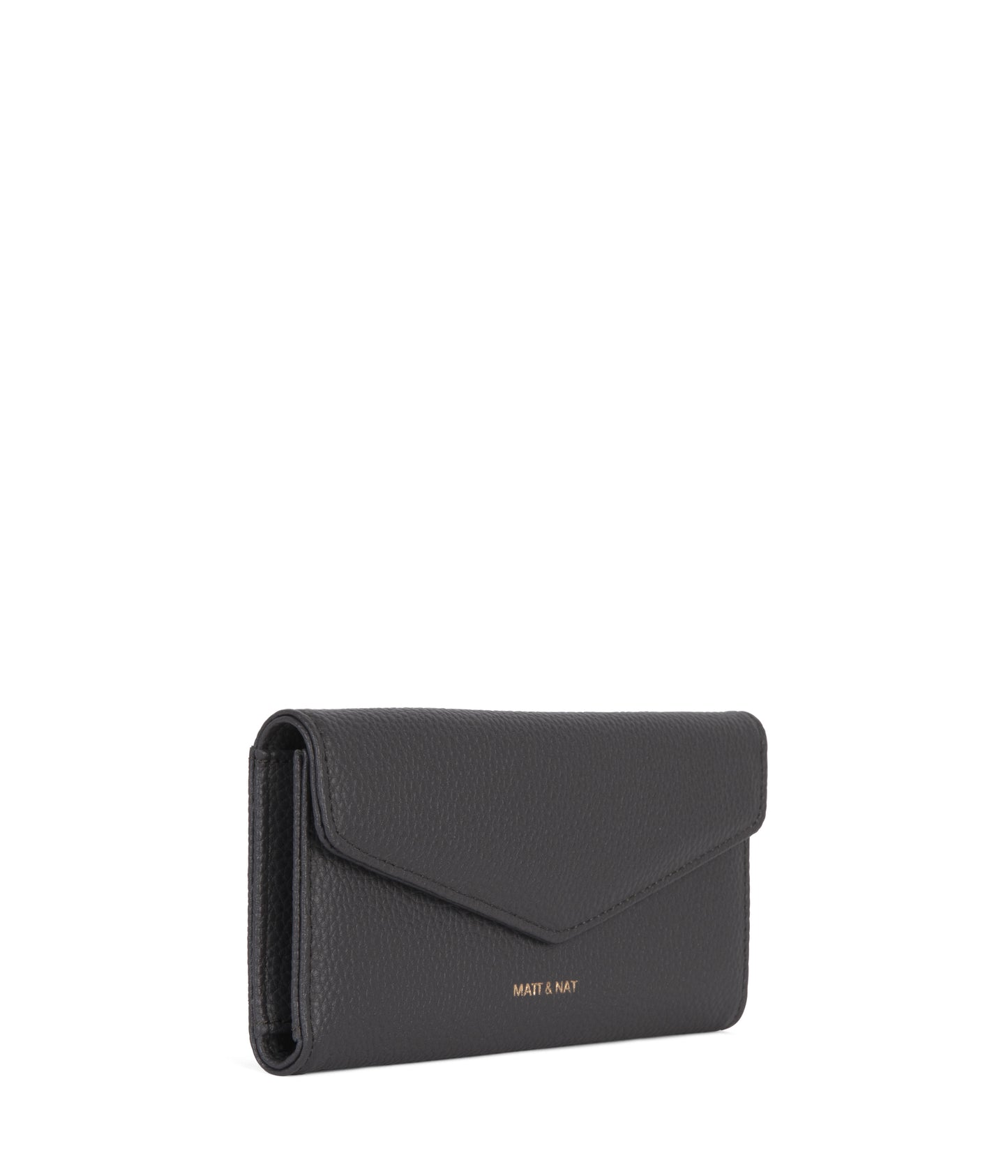 Raye Vegan Wallet - Grain | Color: Coal - variant::coal