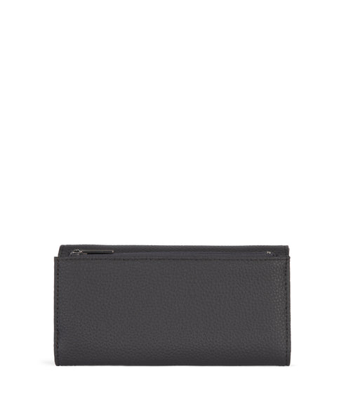 Raye Vegan Wallet - Grain | Color: Coal - variant::coal