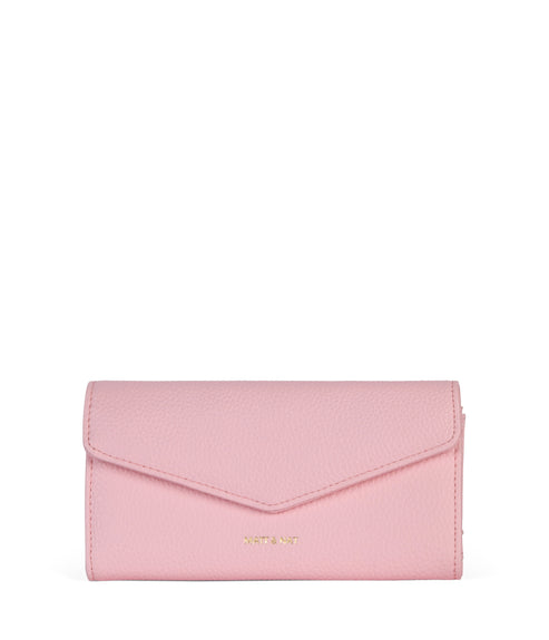 Raye Vegan Wallet - Grain | Color: Quartz - variant::quartz