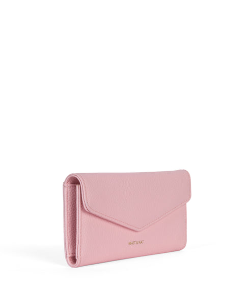 Raye Vegan Wallet - Grain | Color: Quartz - variant::quartz