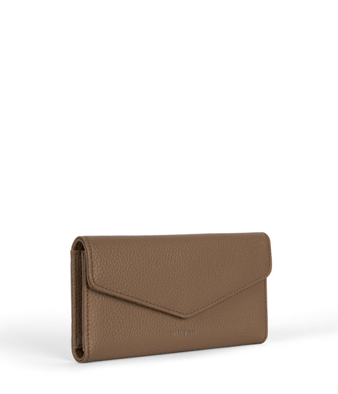 Raye Vegan Wallet - Grain | Color: Toffee - variant::toffee