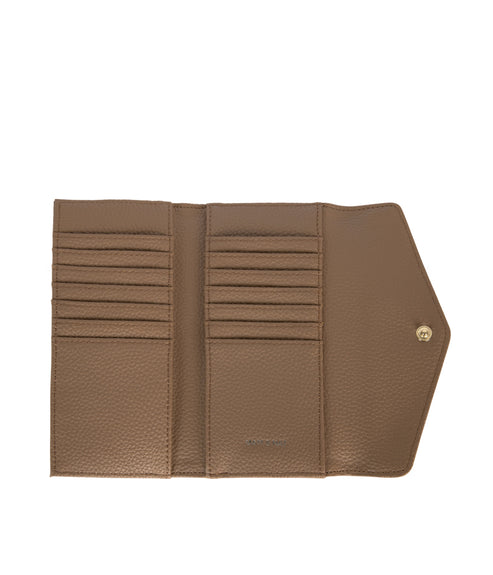 Raye Vegan Wallet - Grain | Color: Toffee - variant::toffee