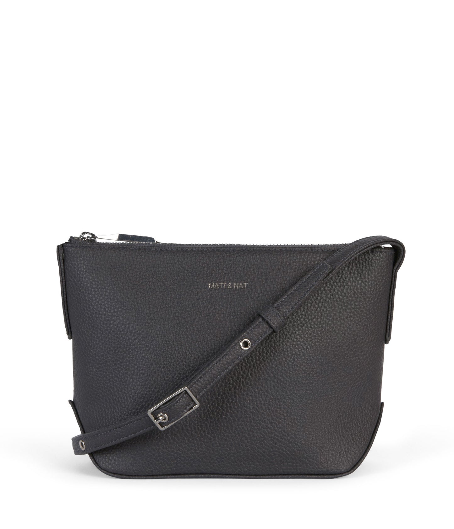 SAM Vegan Crossbody Bag - Grain | Color: Coal - variant::coal
